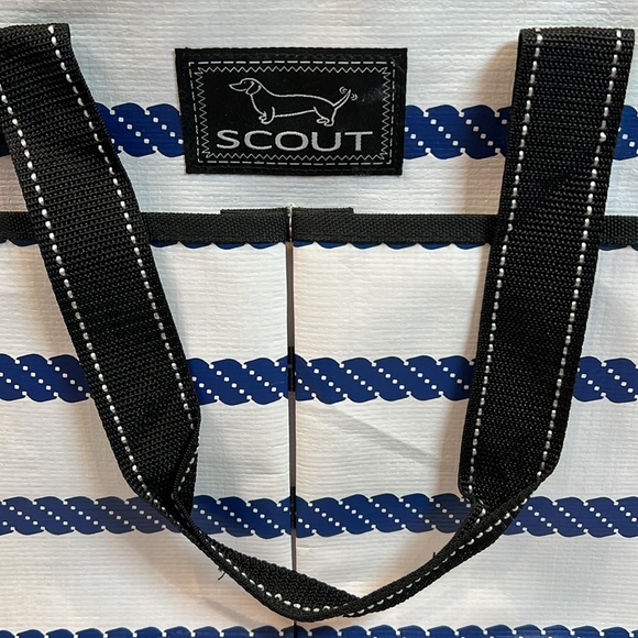 SCOUT BJ Bag Large Utility Tote Bag Nautical Beach Pool Waterproof Lightweight - Picture 3 of 10